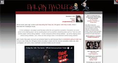 Desktop Screenshot of evilontwolegs.com